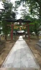 布制神社の鳥居