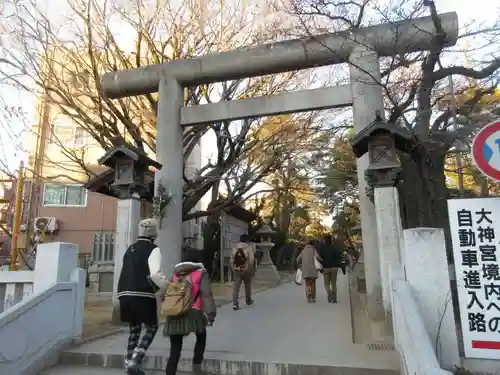 意富比神社の鳥居