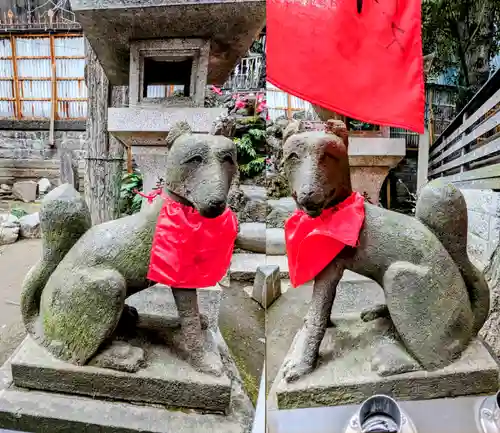 飛木稲荷神社の狛犬