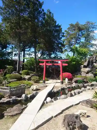 長安寺の鳥居