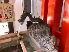 馬橋稲荷神社の手水