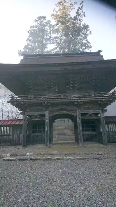 大矢田神社の山門・神門