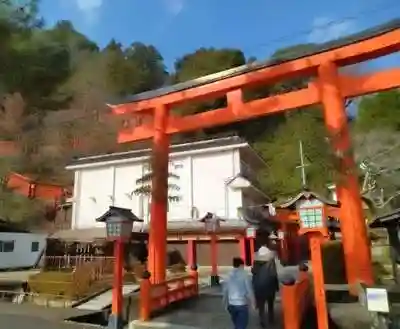 太皷谷稲成神社の鳥居