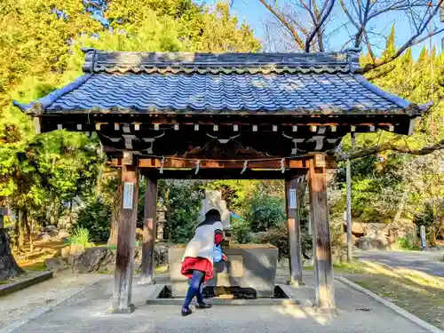 加納天満宮の手水