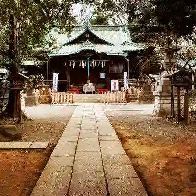 代々木八幡宮の本殿・本堂