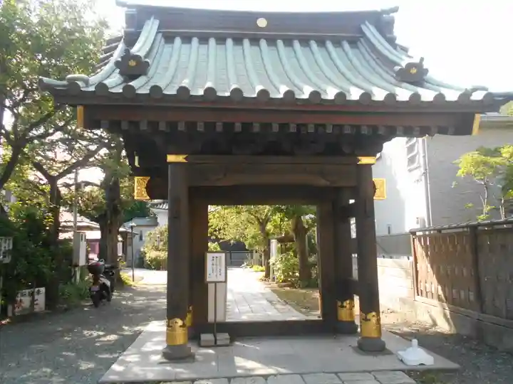 妙隆寺の山門・神門