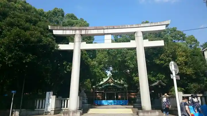 王子神社の鳥居