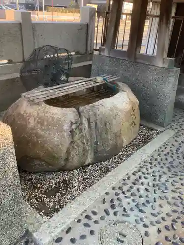 神明社（稲永）の手水舎