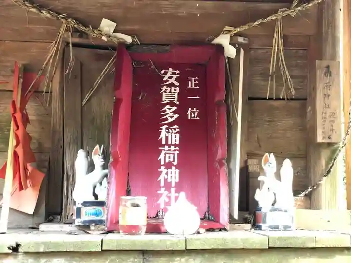 安賀多神社の本殿・本堂