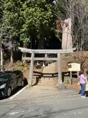 戸隠神社火之御子社の鳥居