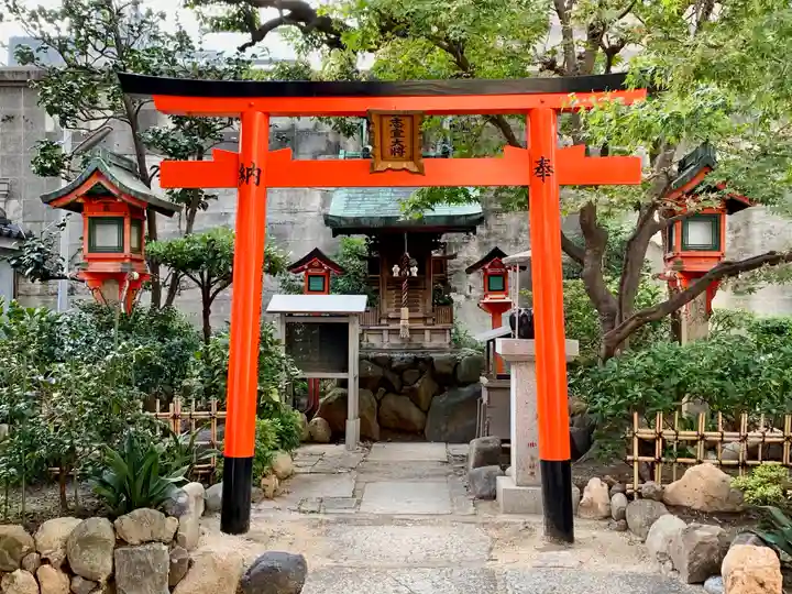 法案寺南坊の末社・摂社