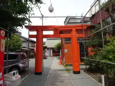 大牟田神社の鳥居