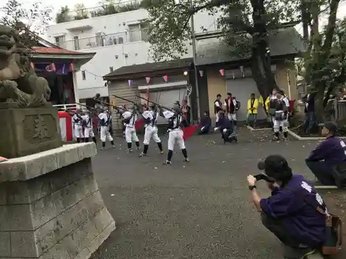 皆中稲荷神社のお祭り
