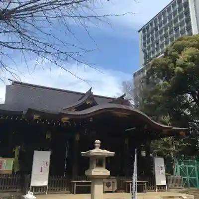 渋谷氷川神社の本殿・本堂