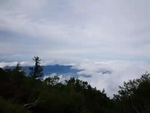 冨士山小御嶽神社の景色