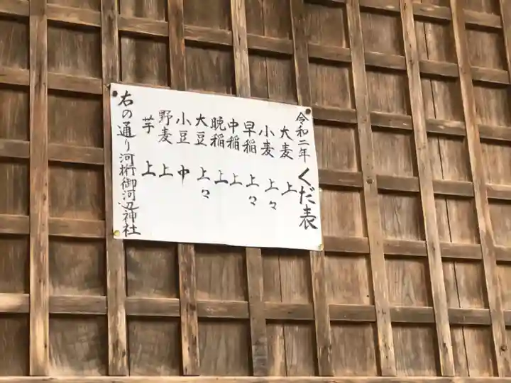 河桁御河辺神社のその他建物