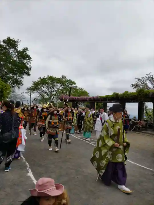 武蔵御嶽神社のお祭り
