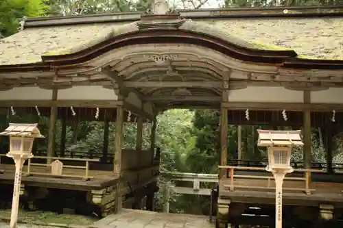 由岐神社の本殿・本堂
