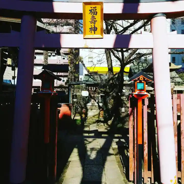 柳森神社の鳥居
