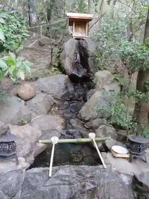 大和国鹿島香取本宮の手水舎