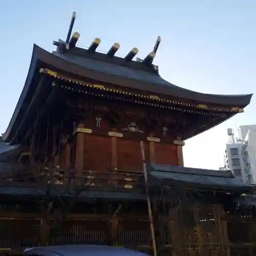 湯島天満宮の本殿・本堂