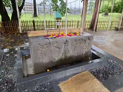 眞田神社の手水舎