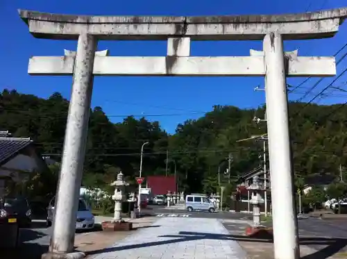 宇倍神社の鳥居