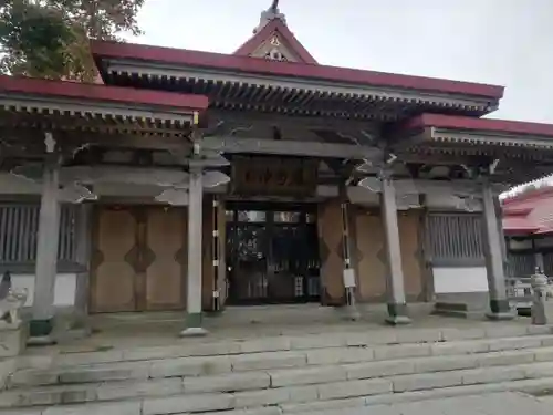 釧路一之宮 厳島神社の本殿・本堂