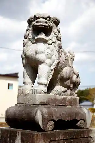 川上神社の狛犬