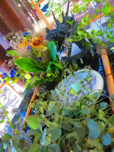 札幌護國神社の手水舎