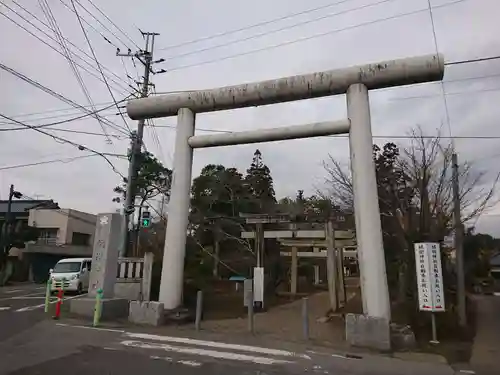 橘樹神社の鳥居