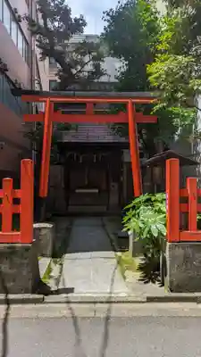 出世稲荷神社（柳森神社境外摂社）の鳥居