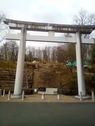 常陸国出雲大社の鳥居