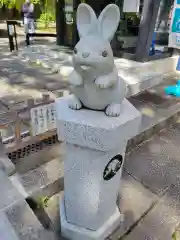 岡崎神社の狛犬