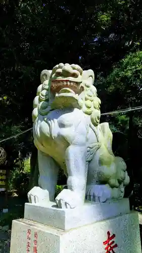菊田神社の狛犬