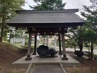 東神楽神社の手水舎