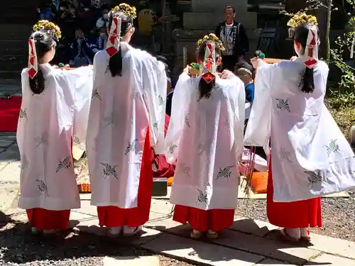 山家神社の神楽