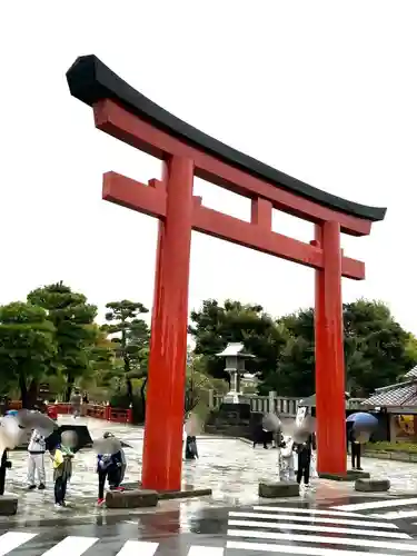 鶴岡八幡宮の鳥居