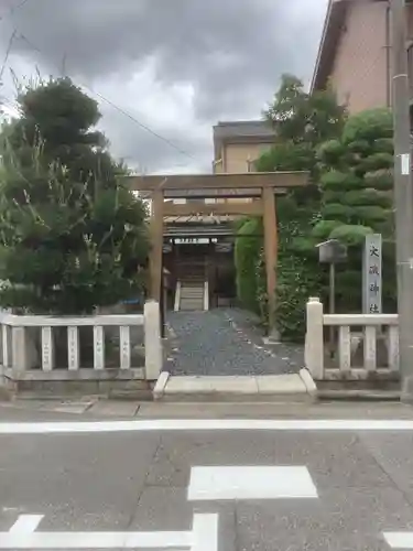 大磯神社の鳥居