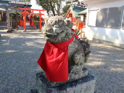 星田神社の狛犬