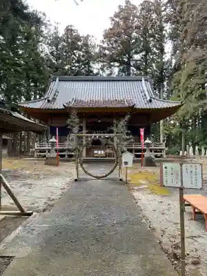 米川八幡神社の本殿・本堂