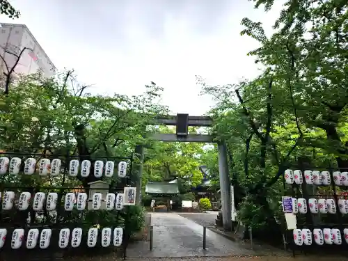 若宮八幡社の鳥居