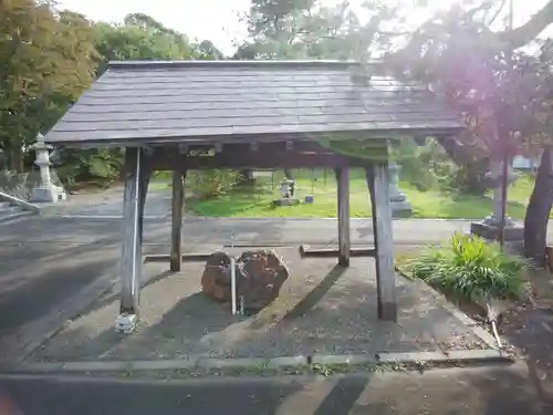 奈井江神社の手水