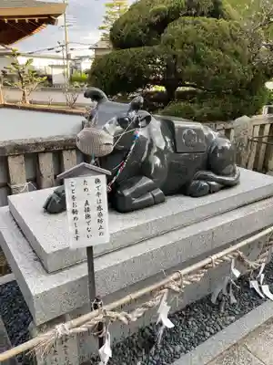 三田天満宮の狛犬
