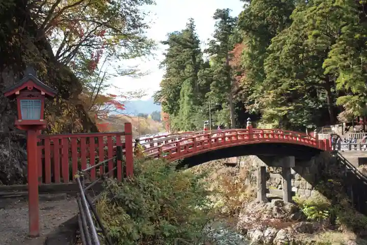 神橋(二荒山神社)の周辺