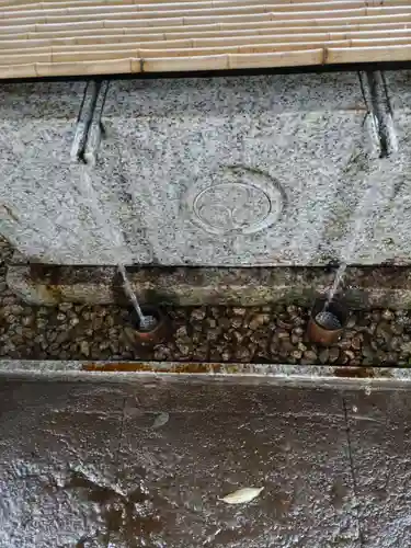 下高井戸八幡神社の手水舎