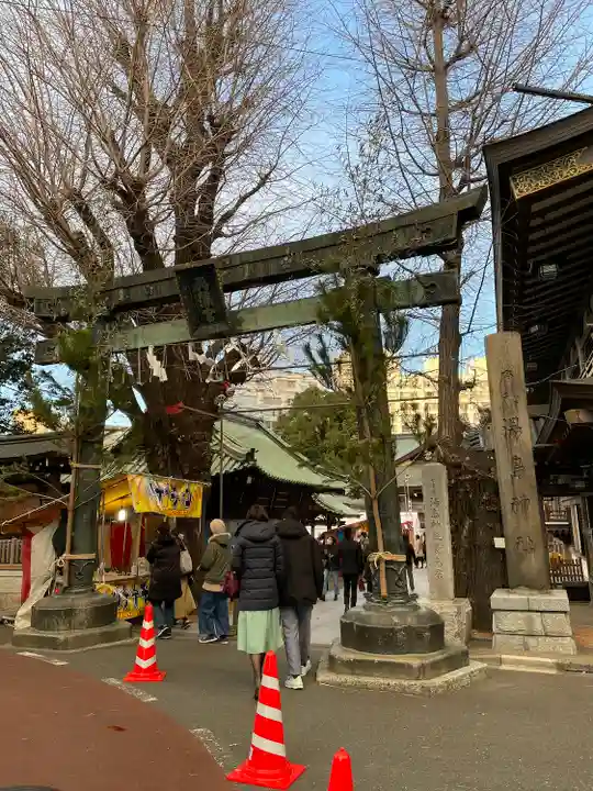 湯島天満宮の鳥居