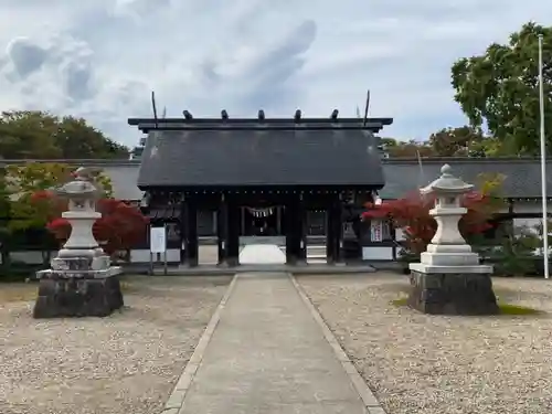 秋田県護國神社の山門・神門