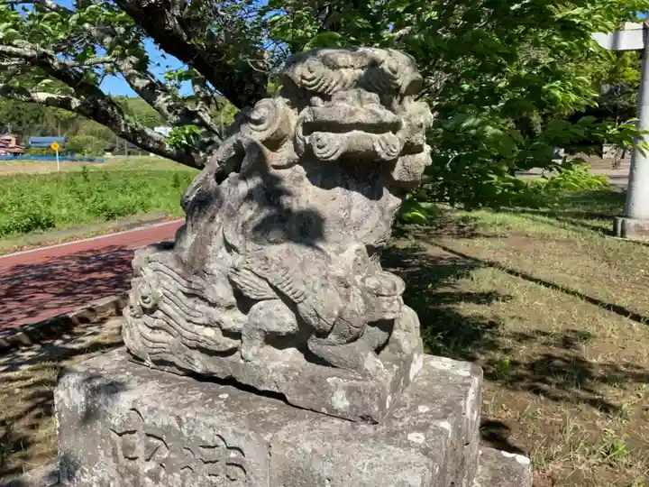 熊野神社の狛犬