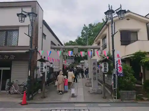 川越熊野神社の鳥居